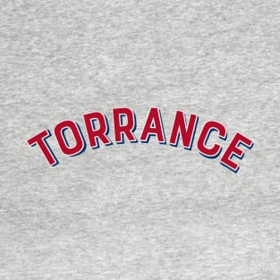 Torrance California Vintage Arch Letters T-Shirt